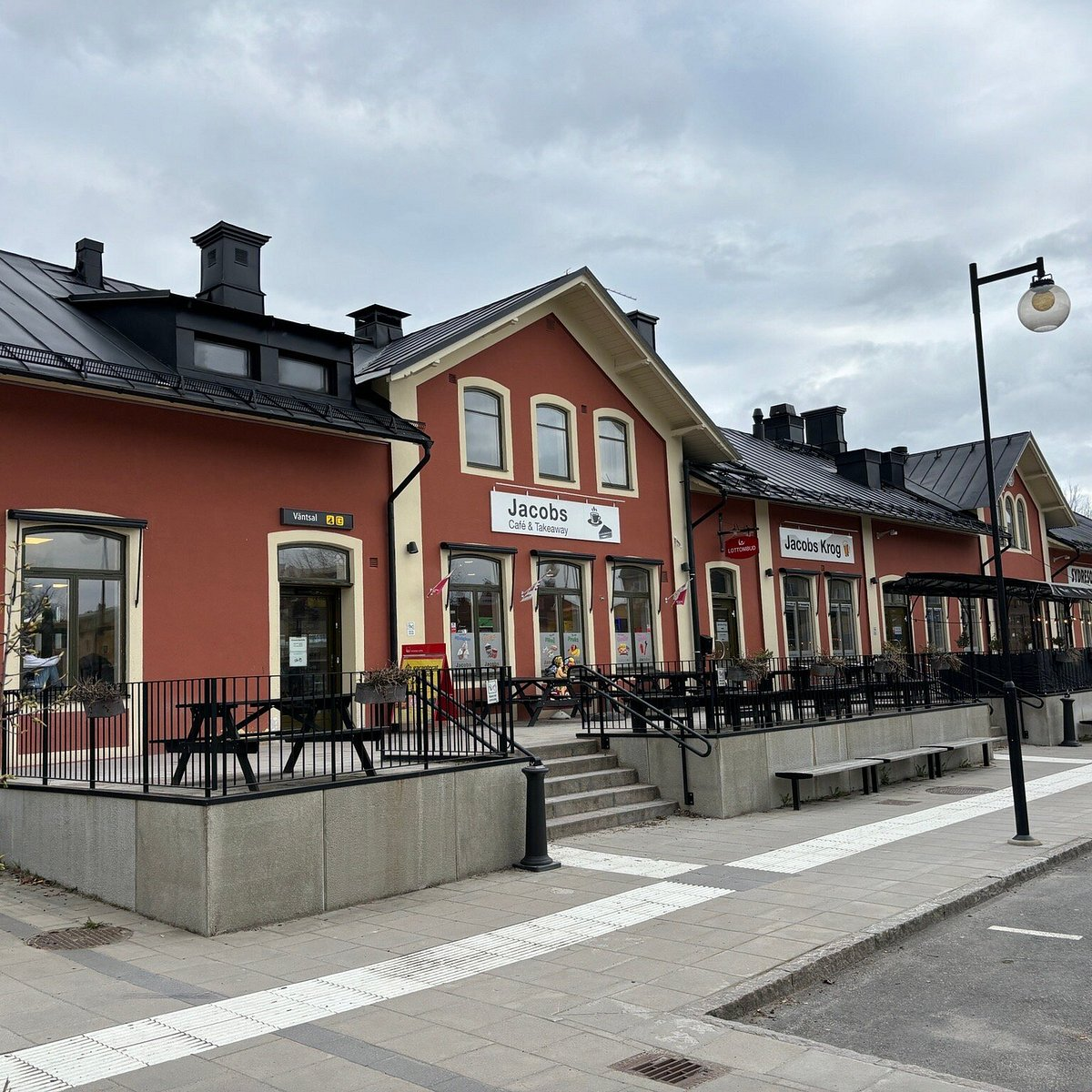 Jacobs Krog i Stationshuset vid Älmhult station